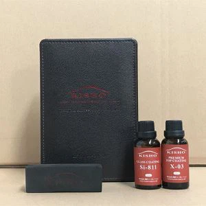 811 Остъклени кристали Обикновено спрей KISHO Deluxe стъкло покритие комплект